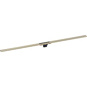 Geberit CleanLine 80 shower channel 154440391 30-90 cm x 4.4 cm, champagne, can be shortened