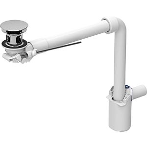 Geberit wash basin drain 152072211 Ø 32 mm, with external valve plug with lever actuation, high-gloss chrome-plated