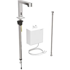Geberit Brenta infrared basin mixer 116171211 free-standing, mains operation, AP function box, high-gloss chrome-plated, without mixer