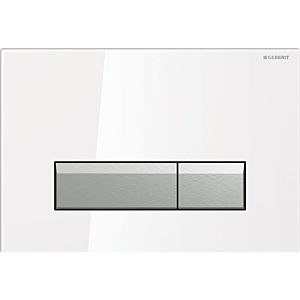 Geberit BetPl. Sigma40 , for 2-set sp. 242601SI1 glass white