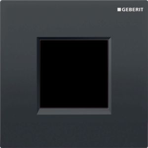 Geberit Urinalsteuerung Typ 30 116027KM1 Infrarot/Netzbetrieb, schwarz/hochglanz-verchromt