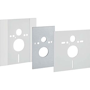 Geberit Abdeckplatte mit Schallschutzset 115396001 zu Duofix Element für Wand WC höhenverstellbar