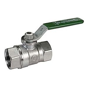 Giacomini ball valve 11/4&quot; R250W heavy model with lever handle, chrome-plated brass