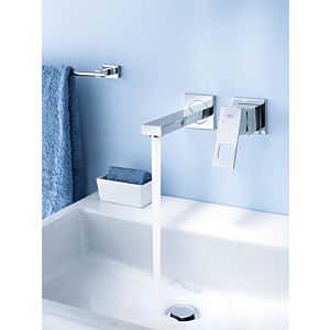 Grohe Eurocube concealed basin mixer 19895000 2-hole wall mixer, projection 17.1 cm, chrome