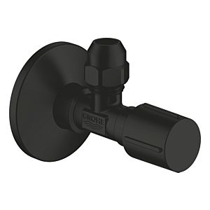 Grohe corner valve 220732430 matt black, 1/2&quot;x3/8&quot;