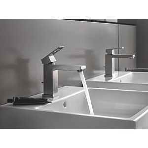 Grohe Eurocube basin mixer 23445DC0 M-Size, with waste set, supersteel