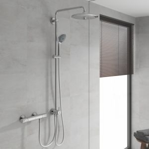 Grohe Vitalio Joy 260 shower system 27357002 with diverter, 9.5l, chrome