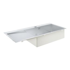 Grohe Kitchen sinks 31582SD1 116x52cm, Stainless Steel , with drainer, rh, can be installed on the right