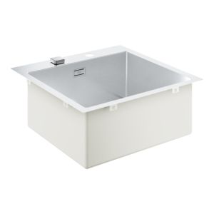 Grohe Kitchen sinks 31583SD1 51.8x51cm, overlying or flush, 2000 basin, Stainless Steel