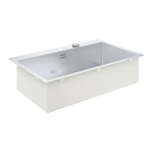 Grohe Kitchen sinks 31584SD1 84.6x51cm, overlying or flush, 2000 basin, Stainless Steel