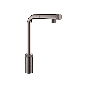 Grohe Minta SmartControl kitchen mixer 31613A00 hard graphite, pull-out spray