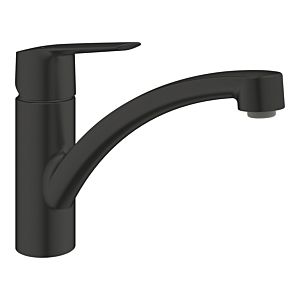 Grohe Start kitchen faucet 324412432 matt black, flat spout