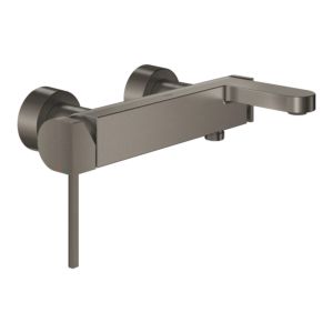 Grohe Plus single lever bath mixer 33553AL3 brushed hard graphite, laminar Grohe Plus , wall mounting