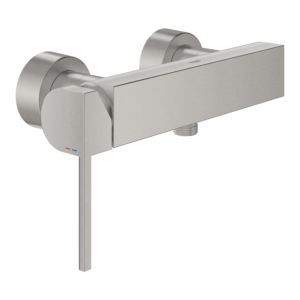 Grohe Plus single lever shower mixer 33577DC3 supersteel, bottom 2000 / 2 &quot;, wall mounting