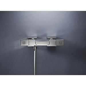 Grohe Grohtherm Cube tub thermostat 34497000 chrome, surface-mounted, DN 15