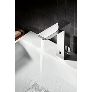 Grohe Eurocube E infrared basin mixer 36441000 chrome, with mixing, temperature limiter, 6 V