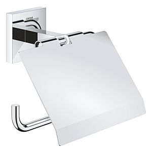 Grohe Start Cube toilet roll holder 41102000 chrome, with lid