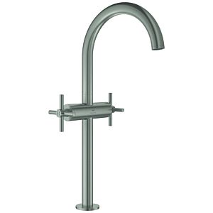 Grohe Atrio two-handle basin mixer 21149DC0 1/2&quot;, XL size, super steel