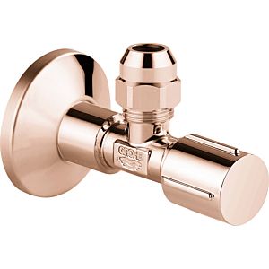 Grohe angle valve 22037DA0 2000 / 2 &quot;x 3/8&quot;, metal handle, rosette, 2000 cm, warm sunset