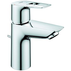 Grohe BauLoop basin mixer 22054001 1/2&quot;, S-Size, with waste set, temperature limiter, chrome