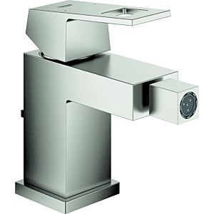 Grohe Eurocube fitting 23138DC0 supersteel, with waste set, with temperature limiter