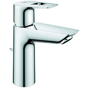 Grohe BauLoop basin mixer 23762001 1/2&quot;, M-Size, with waste set, temperature limiter, chrome