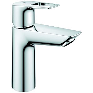 Grohe BauLoop basin mixer 23886001 1/2&quot;, M-Size, with waste fitting, temperature limiter, smooth body, chrome