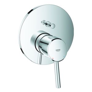 Concetto Grohe 24054001 chrome, concealed single lever bath mixer
