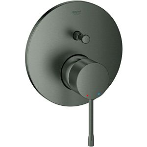 Grohe Essence bath mixer 24058AL1 brushed hard graphite, concealed