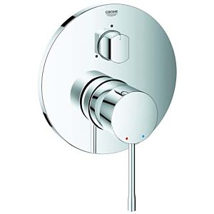 Grohe Essence finishing set 24169001 concealed fitting with 3-way diverter, chrome