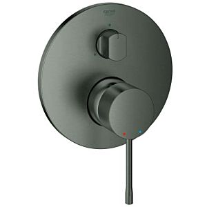 Grohe Essence finishing set 24169AL1 concealed fitting with 3-way diverter, brushed hard graphite