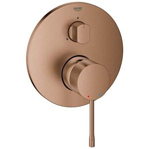 Grohe Essence finishing set 24169DL1 concealed fitting with 3-way diverter, warm sunset brushed