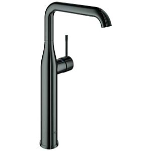 Grohe Essence basin mixer 24170A01 1/2&quot;, XL size, without waste set, hard graphite