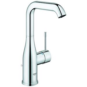 Grohe Essence basin mixer 24174001 1/2&quot;, L-size, with waste set, chrome