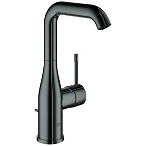 Grohe Essence basin mixer 24174A01 1/2&quot;, L-Size, with waste set, hard graphite