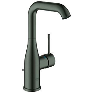 Grohe Essence basin mixer 24174AL1 1/2&quot;, L-size, with waste set, brushed hard graphite
