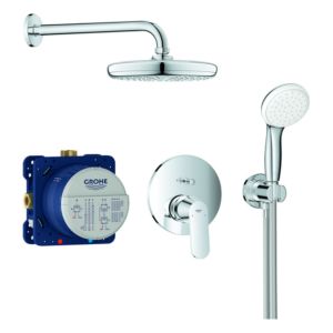Grohe Eurosmart Cosmopolitan shower system 25219001 with concealed thermostat, chrome