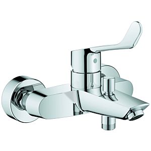 Grohe Eurosmart Care bath mixer 25243003 1/2&quot;, with temperature limiter, wall mounting, chrome
