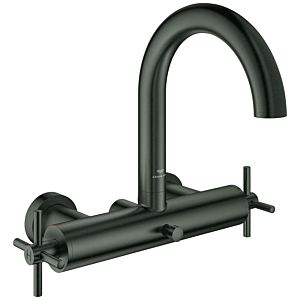 Grohe Atrio two-handle bath mixer 25268AL0 1/2&quot;, brushed hard graphite