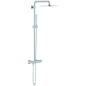 Grohe Euphoria 230 shower system 26187000 chrome, with exposed shower thermostat