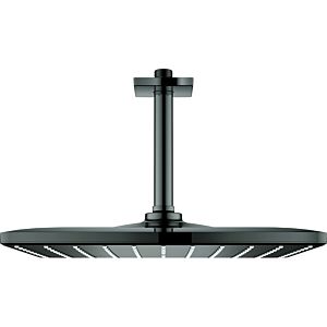 Grohe Rainshower shower set 26566A00 hard graphite, with ceiling outlet 14.2 cm, with flow limiter