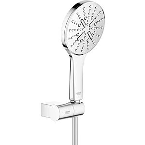 Grohe Rainshower SmartActive 130 hand shower with bracket 26580000 chrome, 3 spray modes, with flow limiter 9.5 l / min