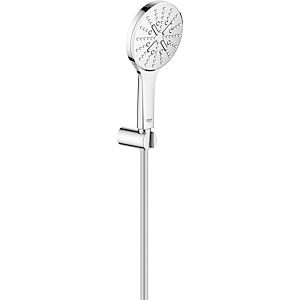 Grohe Rainshower SmartActive 130 hand shower with bracket 26581000 chrome, 3 spray modes, with flow limiter 9.5 l / min