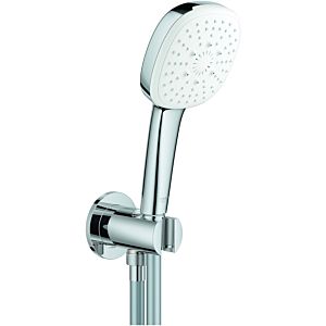 Grohe Tempesta Cube 110 bath set 26910003 wall holder, hand shower with 3 jet types, chrome