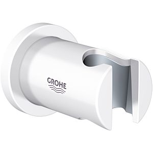Grohe Rainshower wall shower holder 27074LS0 moon white, round rosette