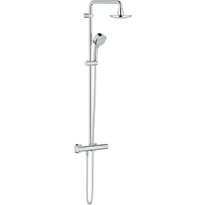Grohe Tempesta Cosmopolitan showersystem  27922000 chrome, wall-mount thermostat
