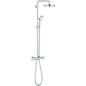 Grohe Tempesta Cosmopolitan 210 shower system 27922001, with exposed thermostat, chrome
