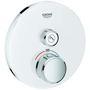 Grohe Grohtherm Smartcontrol Brausethermostat 29150LS0, moon white, 1 Absperrventil