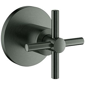 Grohe Atrio UP valve 29396AL0 upper structure, with cross handle, brushed hard graphite