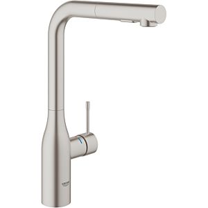 Grohe Essence kitchen mixer 30270DC0 supersteel, with pull-out spray